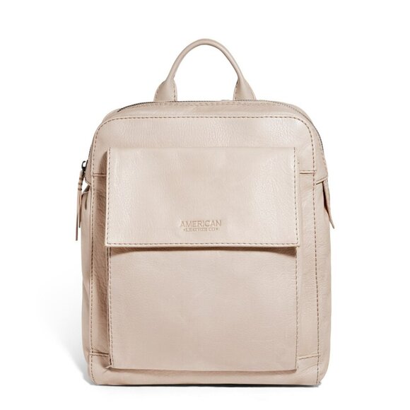 American Leather Company Genuine Leather Celina Backpack - Picture 1 of 12